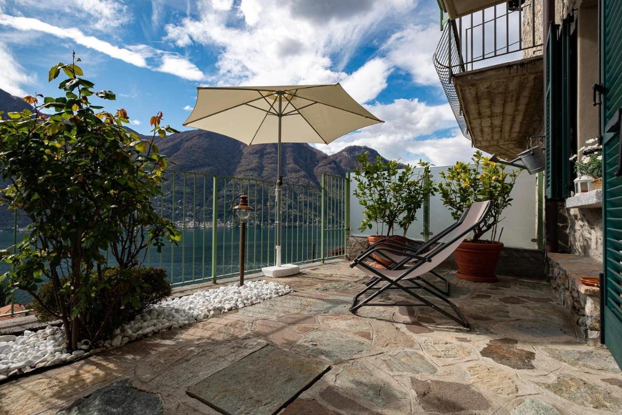 Romantic Home - Lake Como Nesso Buitenkant foto