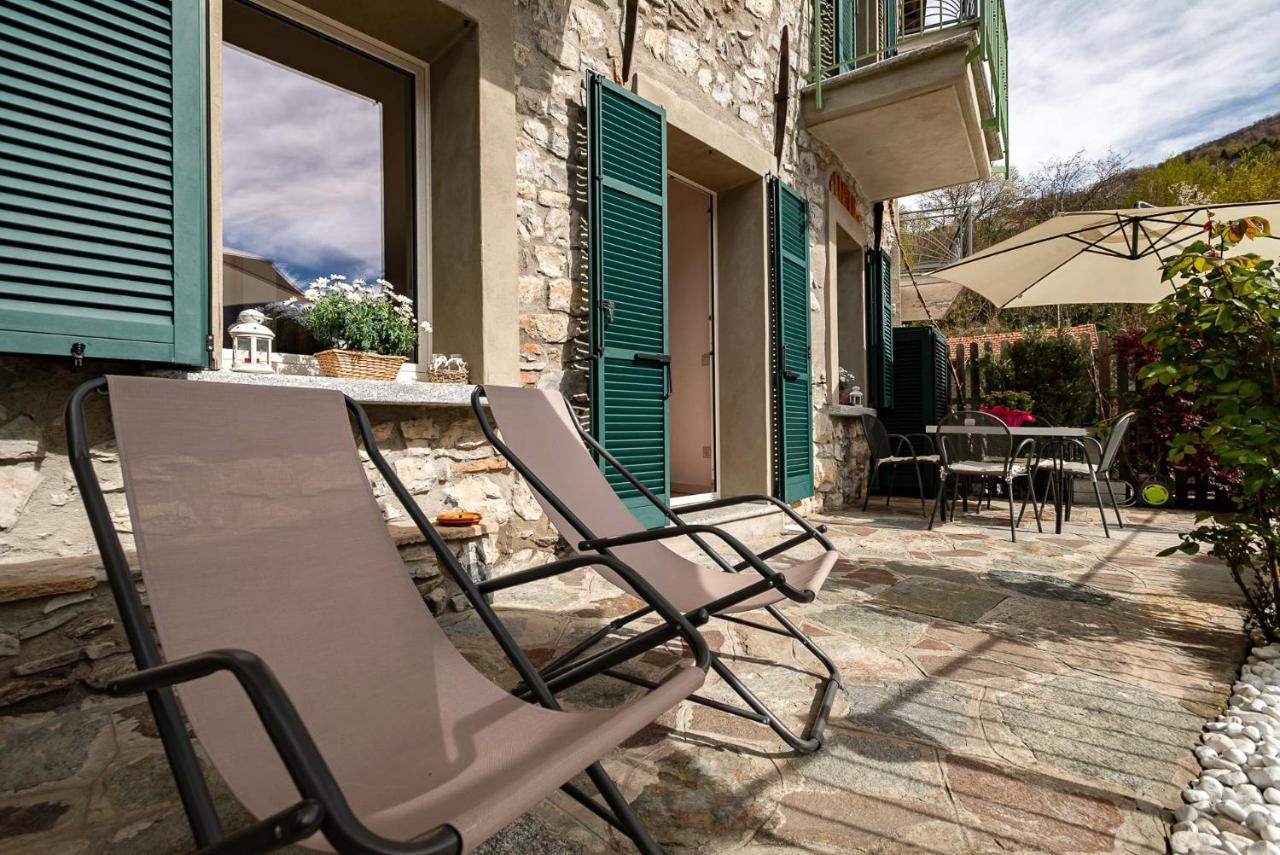 Romantic Home - Lake Como Nesso Buitenkant foto
